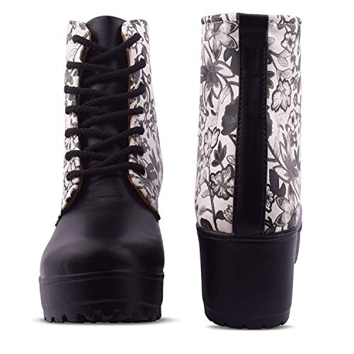 KRAFTER Women's & Girl's Classic Winter Boot-HP-113-Black-37 - Image 5