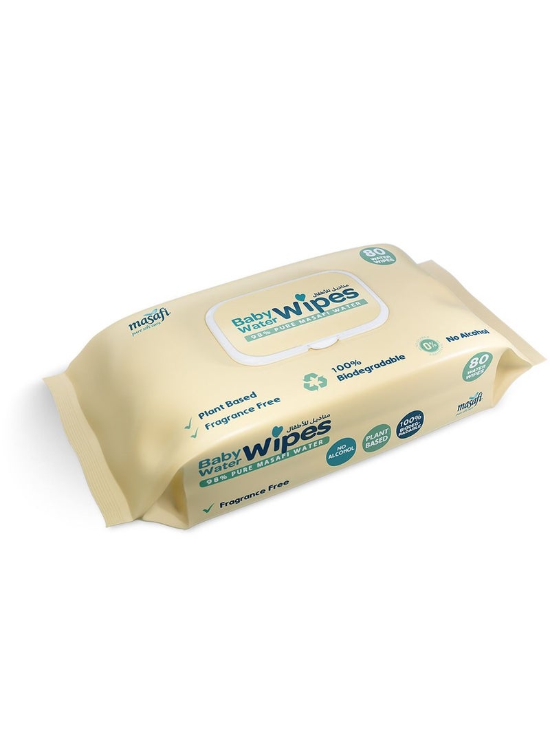 Masafi Pure Water Baby Wipes 80 Sheets - Image 3