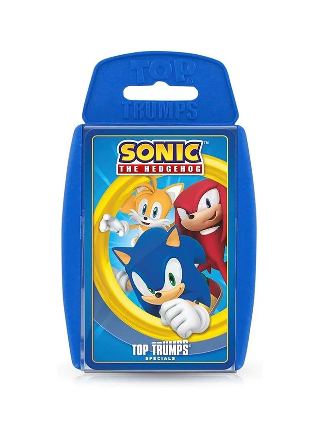 Winning Moves Toptrumps Sonic Card - Image 1