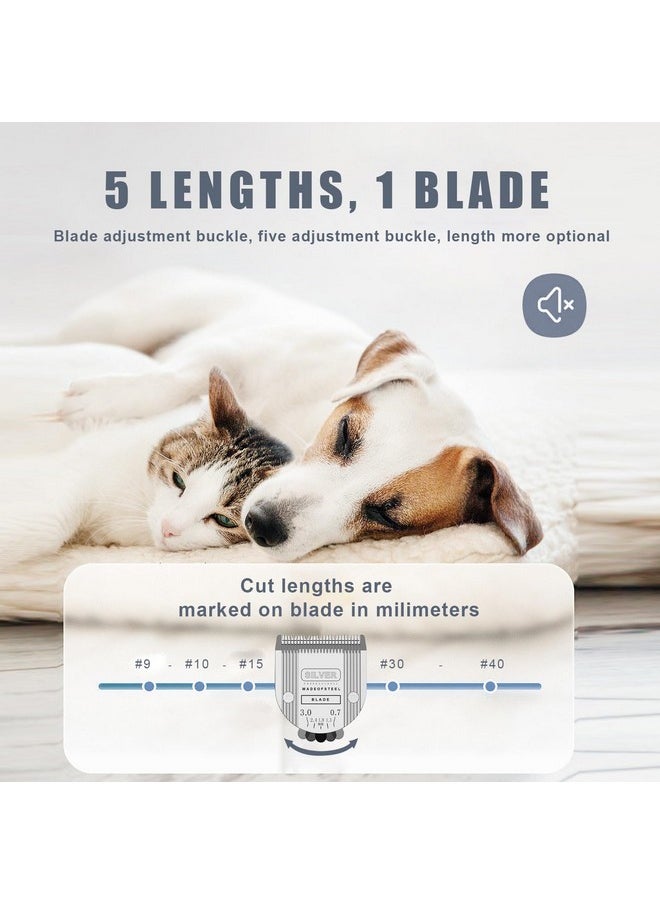 colorski 2Pcs Adjustable 5 In 1 Replacement Blades Compatible With Wahl 5 In1 Clipper Bravura, Chromado, Creativa, Figura, Motion, Supergroom Dog Grooming Clippers  - Image 3