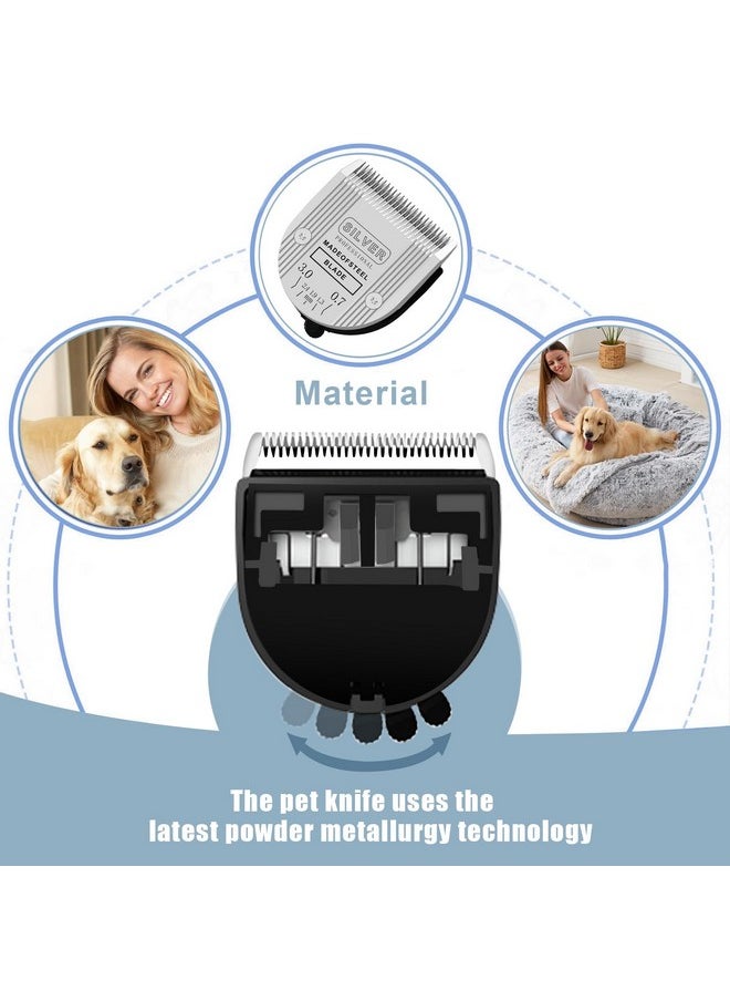 colorski 2Pcs Adjustable 5 In 1 Replacement Blades Compatible With Wahl 5 In1 Clipper Bravura, Chromado, Creativa, Figura, Motion, Supergroom Dog Grooming Clippers  - Image 2