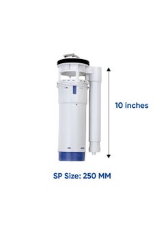 Parryware Parryware Outlet Assembly for Single Piece Flushing Cistern or Outlet Valve for Single Piece Closets Bathroom Fixtures Size 250 mm 10 inches  - Image 2