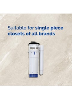 Parryware Parryware Outlet Assembly for Single Piece Flushing Cistern or Outlet Valve for Single Piece Closets Bathroom Fixtures Size 250 mm 10 inches  - Image 4