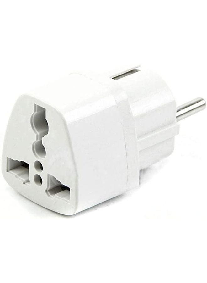 Power Adapter Converter Useful Socket Plug Europe Universal Power Adapter UK US AU to EU Travel Converter  - Image 1
