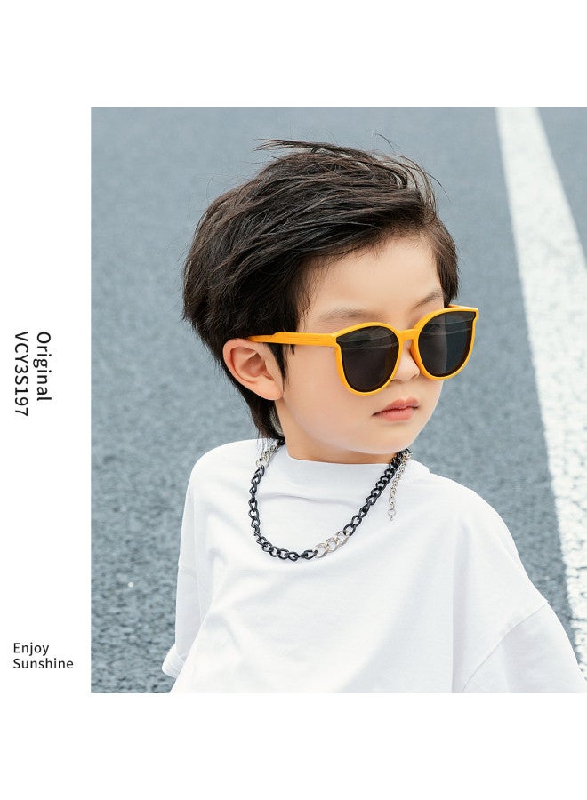 VVC نظارات شمسية للأطفال قابلة للطي - حماية من الأشعة فوق البنفسجية، نظارات شمسية صيفية للجنسين لحماية العين - Image 4