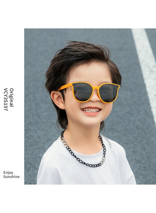 VVC نظارات شمسية للأطفال قابلة للطي - حماية من الأشعة فوق البنفسجية، نظارات شمسية صيفية للجنسين لحماية العين - Image 5