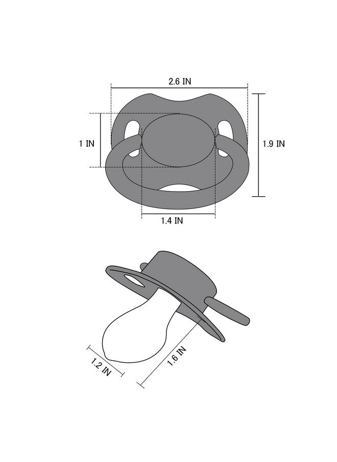 Littleforbig Bigshield Generation-Ii Big Sized Pacifier Black  - Image 3