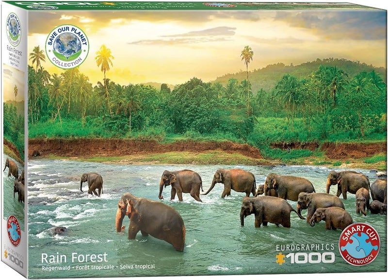 EuroGraphics Rainforest 1000Piece Puzzle - Image 1