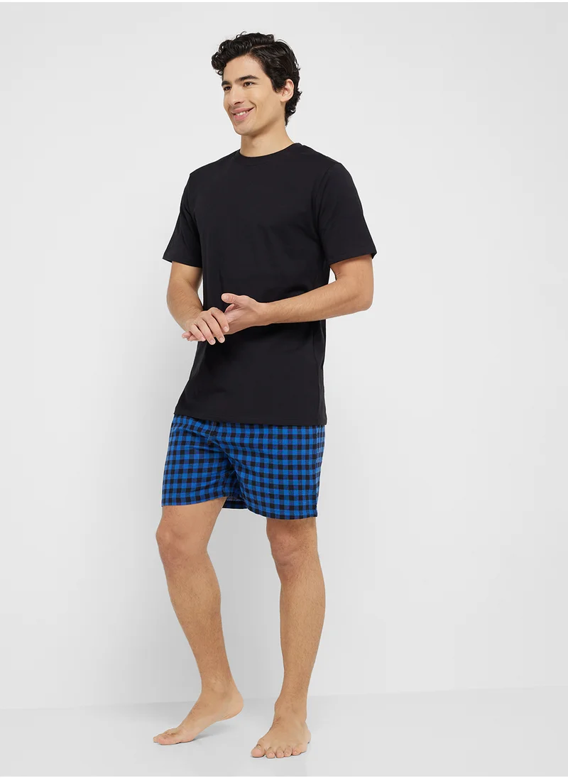 سفنتي فايف Nightwear T-Shirt & Shorts Sets