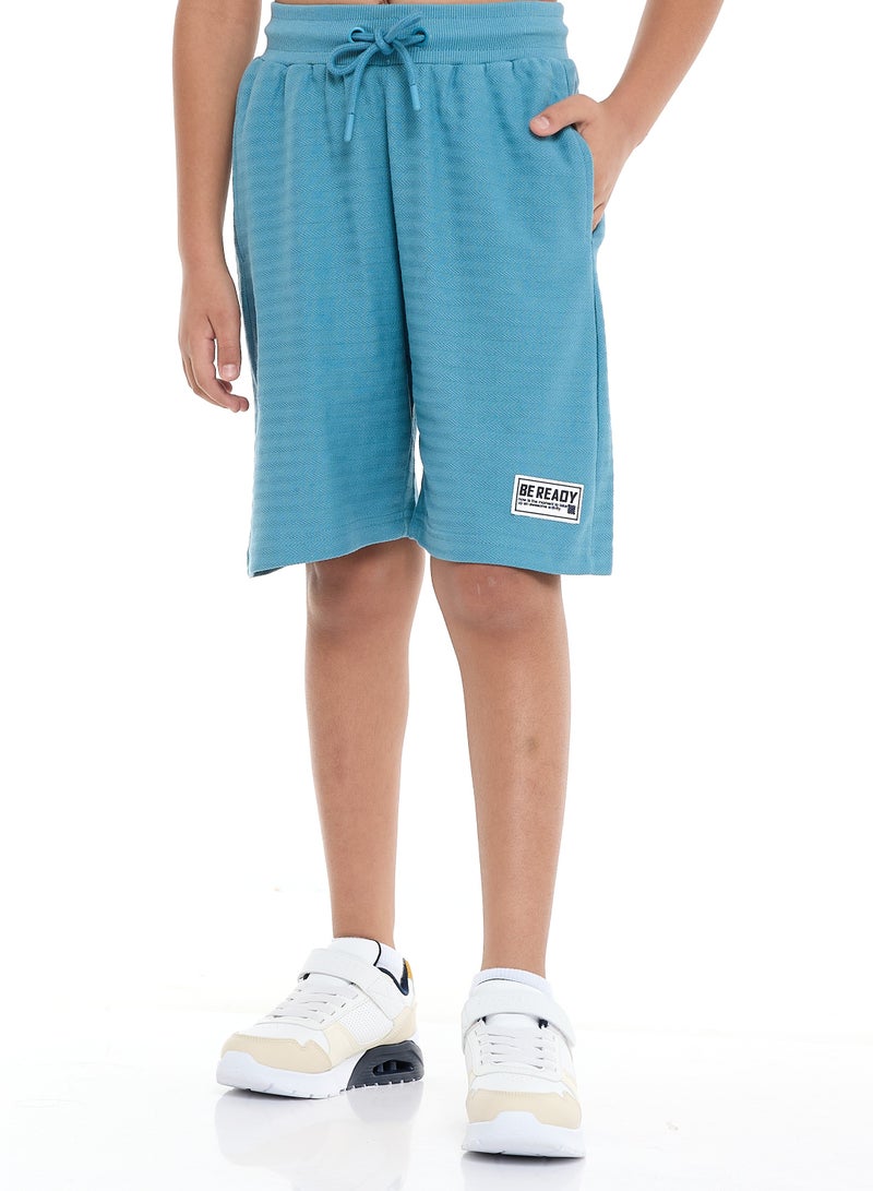 Victor and Jane Sr Boys' Jacquard Set – Striped Design with Textured Material, Ready-to-Move Coordinated Match Sets - Image 4