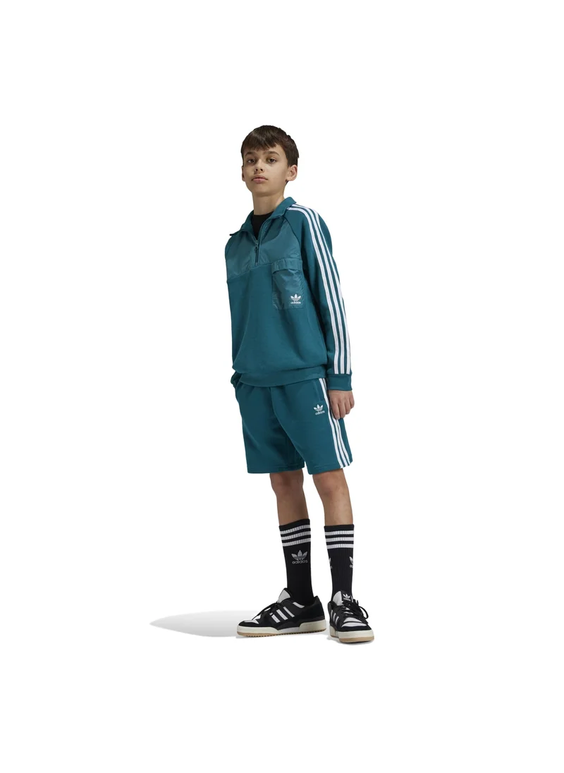 اديداس adidas HZ CREW Blue Originals Kids SWEATSHIRTS
