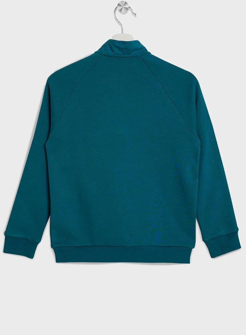 adidas سويت شيرت أوريجينالز أزرق للأطفال من إتش زد كرو