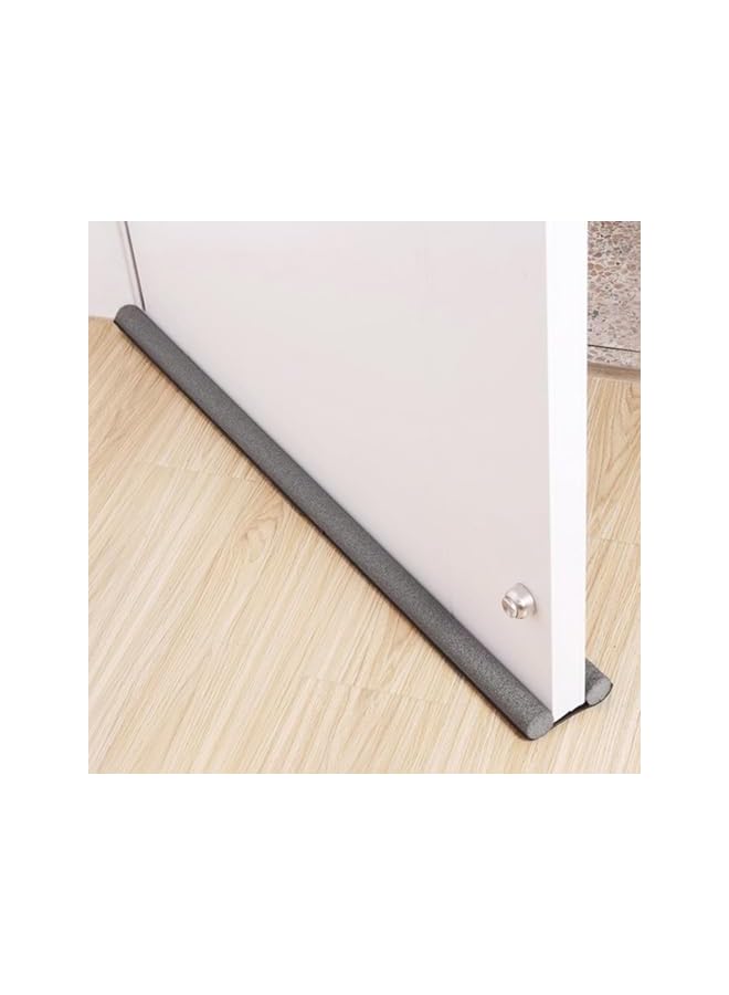 The Bros مانع تسرب الهواء للباب (95 سم) شريط ختم أسفل الباب، مخفض للضوضاء، حارس للهواء البارد، عازل للصوت، فرشاة أسفل الباب، شريط عزل الفجوات - Image 2