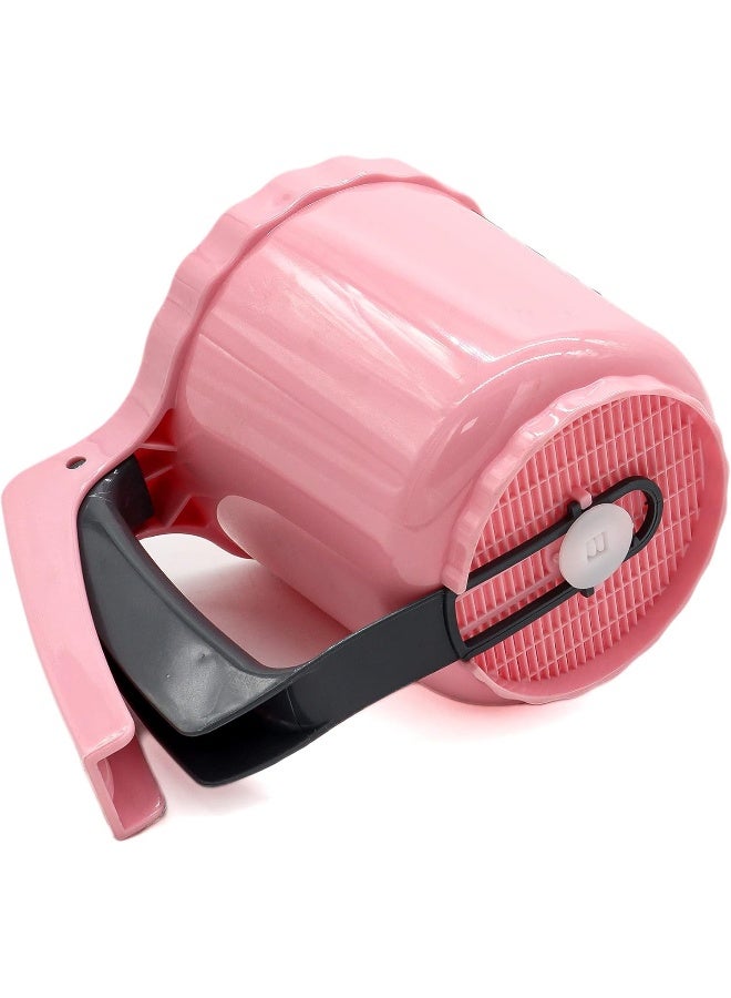 Winds Trading Gondol Polycarbonate Automatic Flour Sifter, Pink Color Plastic Flour Sifter Handheld Shaker Sugar Powder Kitchen Strainer Baking Tool for Home (11x15cm) - Image 4