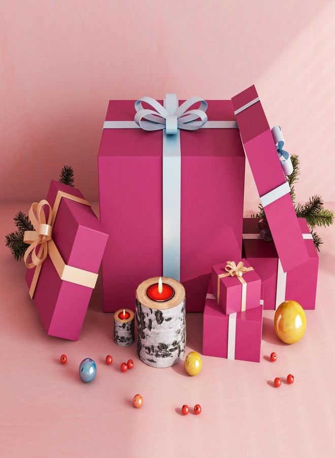 ReWallpaper Fuschia Pink Wallpaper Stick and Peel for Bedroom Girls Kids Room Bathroom Adhesive Dark Pink Contact Paper for Desk Dresser Cabinets Kitchen Appliances Magenta Vinyl Wrap 17.7inx6.5ft - Image 2