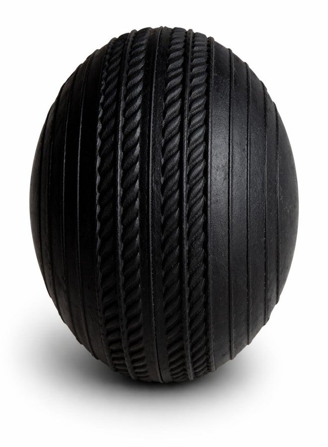 Nextage Rubber Cricket Ball - Perfect for Practice Matches | Suitable for All Ages | Durable and Long Lasting | Perfect for Bowling and Fielding Practice | Black (1) - Image 1