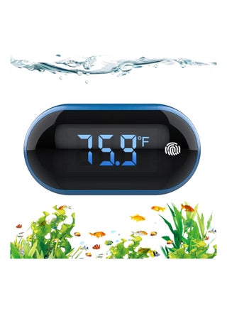 LED Fish Tank Thermometer, Digital Aquarium Thermometer with Touch Screen, Range of 32-211℉, Accuracy & Energy-Saving Stick-on Wireless for Glass Containers, Turtle Tank, Aquariums - pzsku/Z9E4FD91F422E4F8CF5CDZ/45/_/1700646040/55557e9a-e78c-46bb-af26-802a10bdfe7f