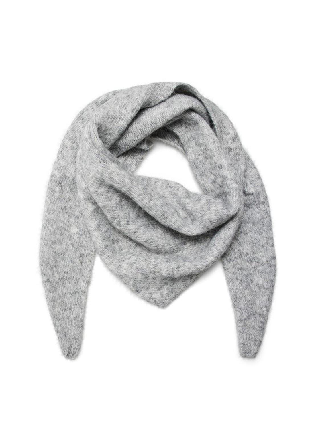 VMSILVA Small Triangle Scarf
