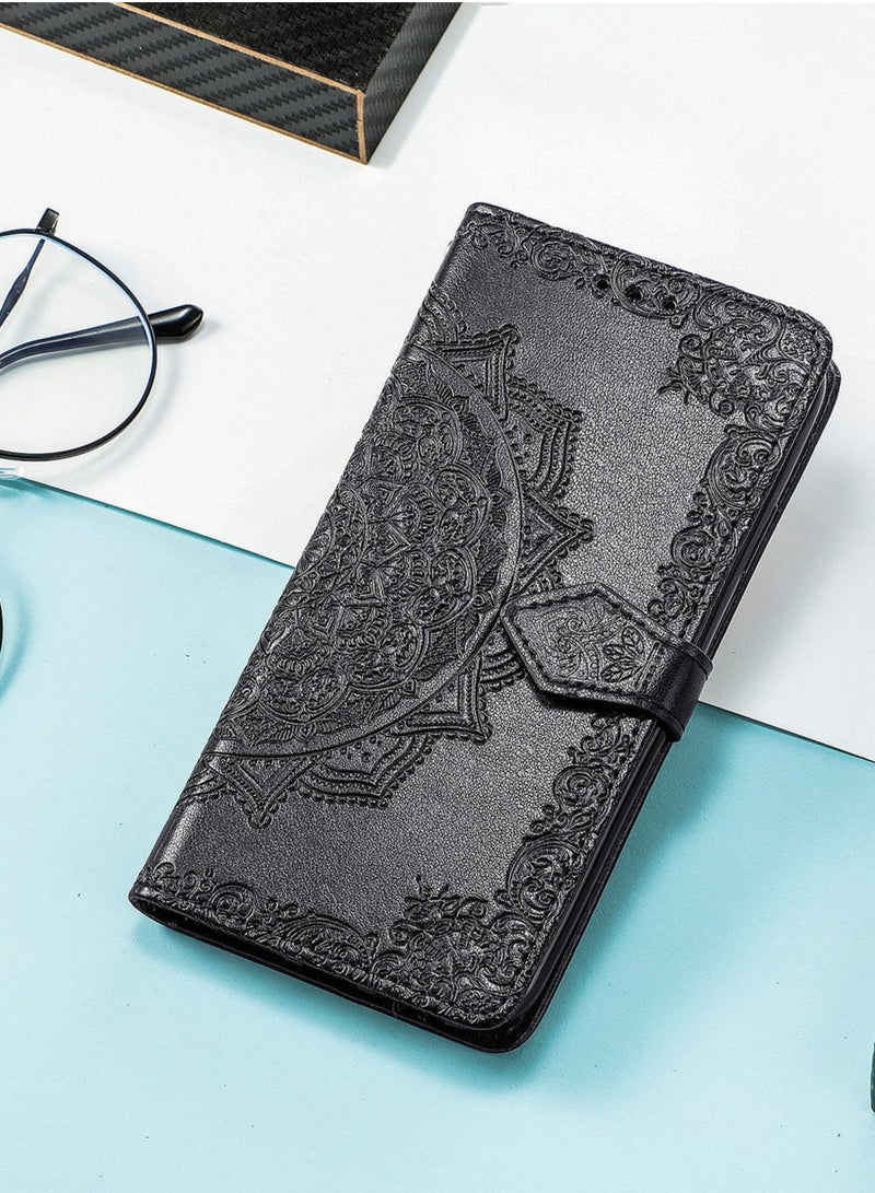 Gerenic Phone Case, Shoulder Wallet Case Compatible with iPhone 15/ 15Plus/15Pro/15Pro Max, Leather Phone Cover, Zipper-designed Removable Strap Phone Protector, Credit Card Holder Phone Case  - Image 3