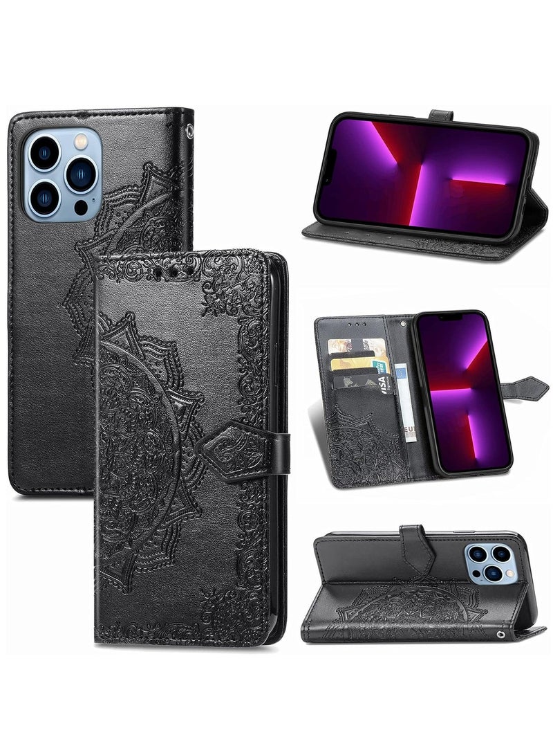 Gerenic Phone Case, Shoulder Wallet Case Compatible with iPhone 15/ 15Plus/15Pro/15Pro Max, Leather Phone Cover, Zipper-designed Removable Strap Phone Protector, Credit Card Holder Phone Case  - Image 2