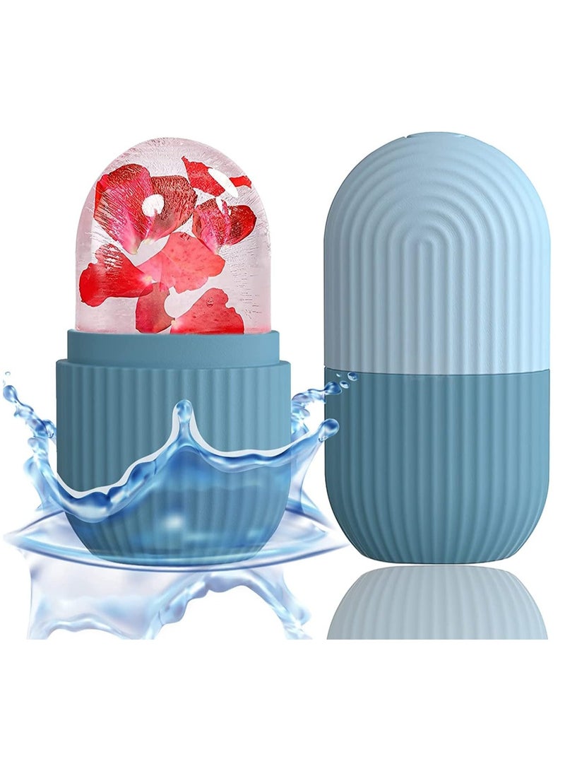 DubaiGallery Ice Roller For Face Eyes and Neck To Brighten Skin & Enhance Your Natural Glow/Reusable Facial Treatment to Tighten & Tone Skin & De-Puff The Eye Area - Image 1