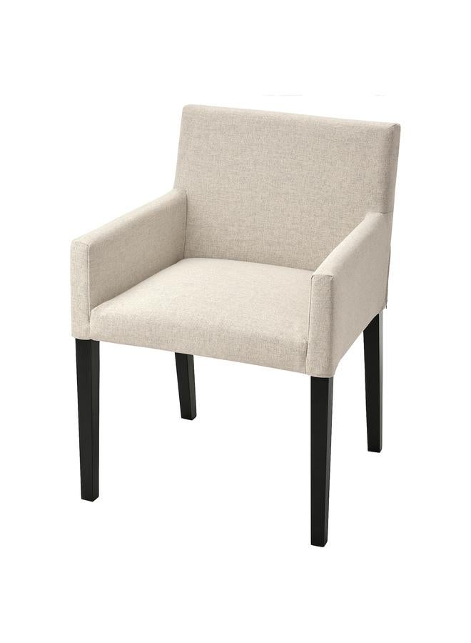 erorex Chair cover, beige/Gunnared - Image 3