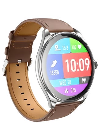 Smart Watch Hoco Y22 AMOLED supports Bluetooth calls, IP67 water and dust resistance, with two straps, gift inside the box (Silver) - pzsku/Z9E4FFEBE8E318052E860Z/45/_/1732724497/3a2f0f58-47cc-4ffa-8f0e-51089b37c3c0