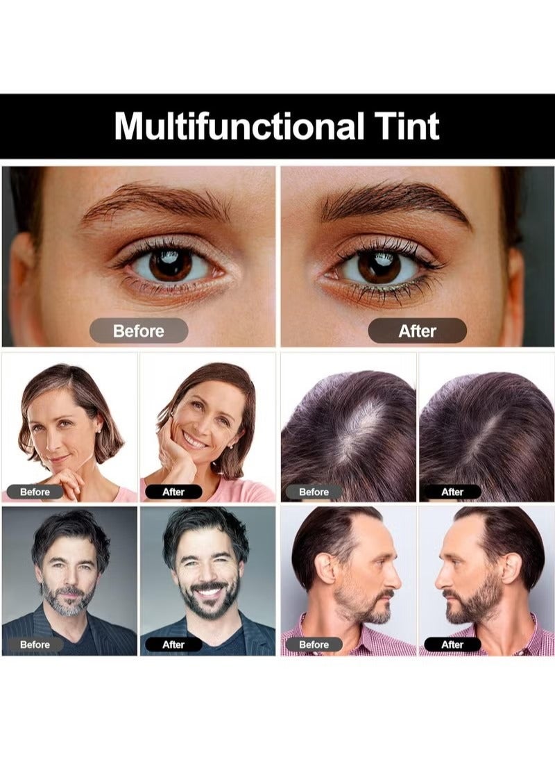 ICONSIGN 2-In-1 Eyelash & Eyebrow Kit, Professional Lash & Brow Color Kit, Lasting for 6 Weeks DIY Hair Coloring for Salon Home Use 7ml (Black) - Image 5