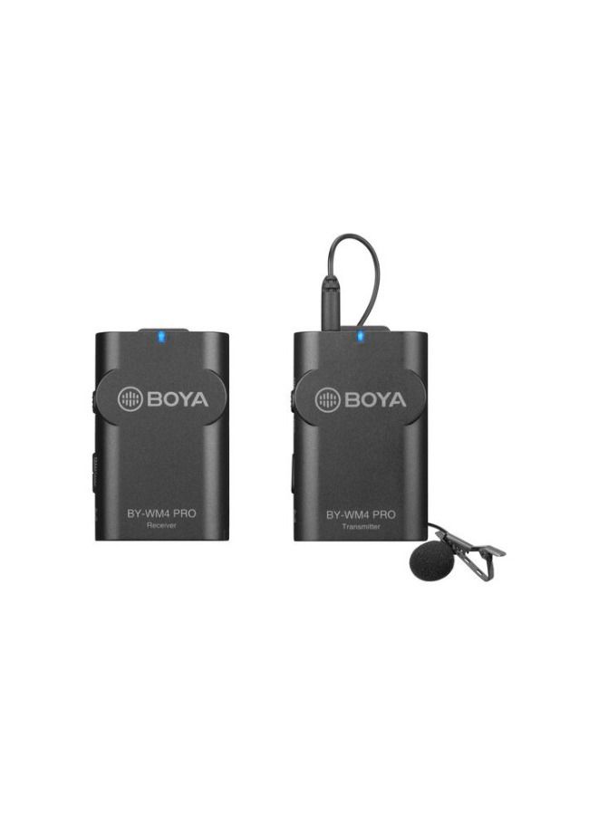 BOYA BY-WM4 PRO Digital Camera-Mount Wireless Omni Lavalier Microphone System for Cameras and Smartphones (2.4 GHz) - Image 3