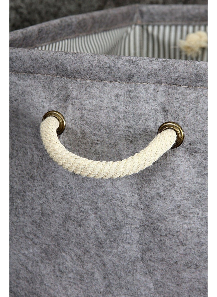 Winbox - Multipurpose Storage Box Bag Felt Handle Organizer Mini 25X20X18 - Image 1