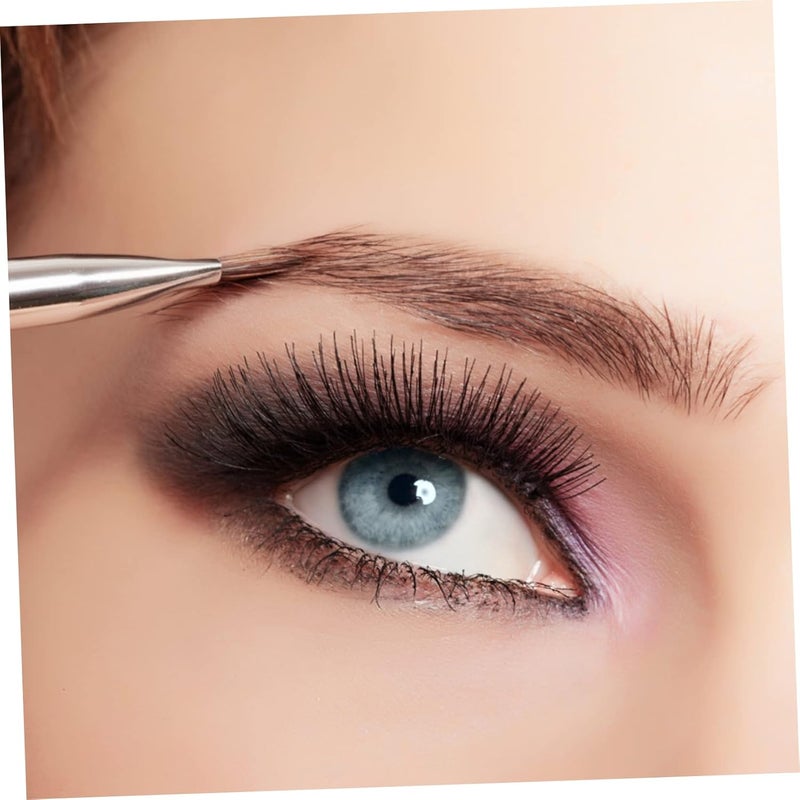 Healeved 12sheets Temporary Eyebrow Tattoos Imitation Brow Stickers for Natural-looking Full Brows Easy Application for Women with Sparse Eyebrows Black Color - Image 5