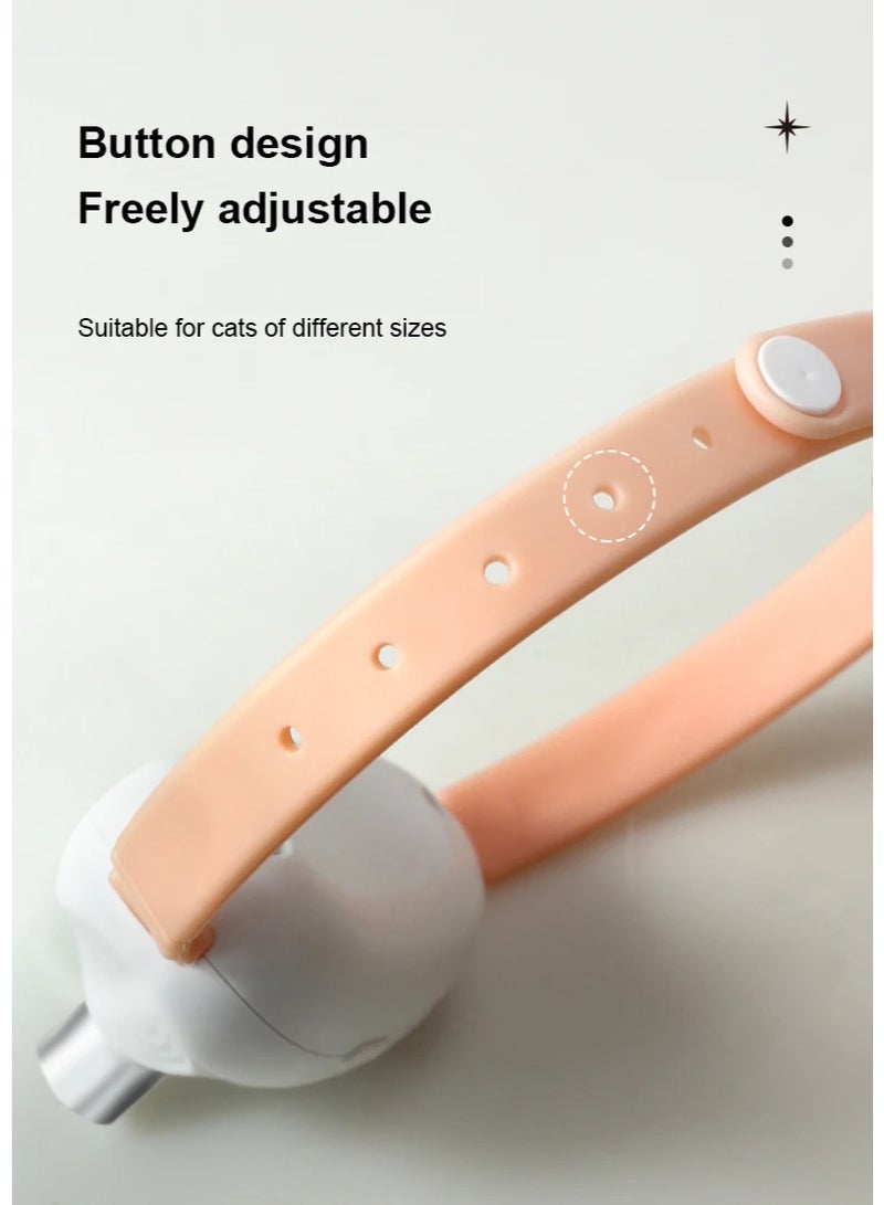 Laser Pointer Cat Collar, Wearable Automatic Laser Cat Collar Toy, Smart Electric Cat Collar Fun for Kittens, Rechargeable Interactive Cat Toy - Image 4