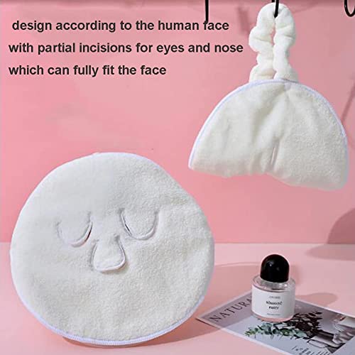Angzhili 2 Pcs Hot Compress Face Towel Masks, Reusable Facial Steamer Towel for Hot Cold Skin care,Moisturizing Face Steamer, Beauty Facial Towel for Home and Beauty Salon - Image 4