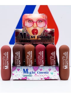 Might Cinema Velvety Matte Lipstick Collection - 12 Colors - 12 Pcs  - Image 1