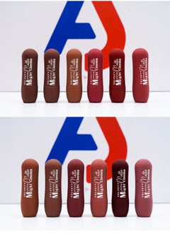 Might Cinema Velvety Matte Lipstick Collection - 12 Colors - 12 Pcs  - Image 2