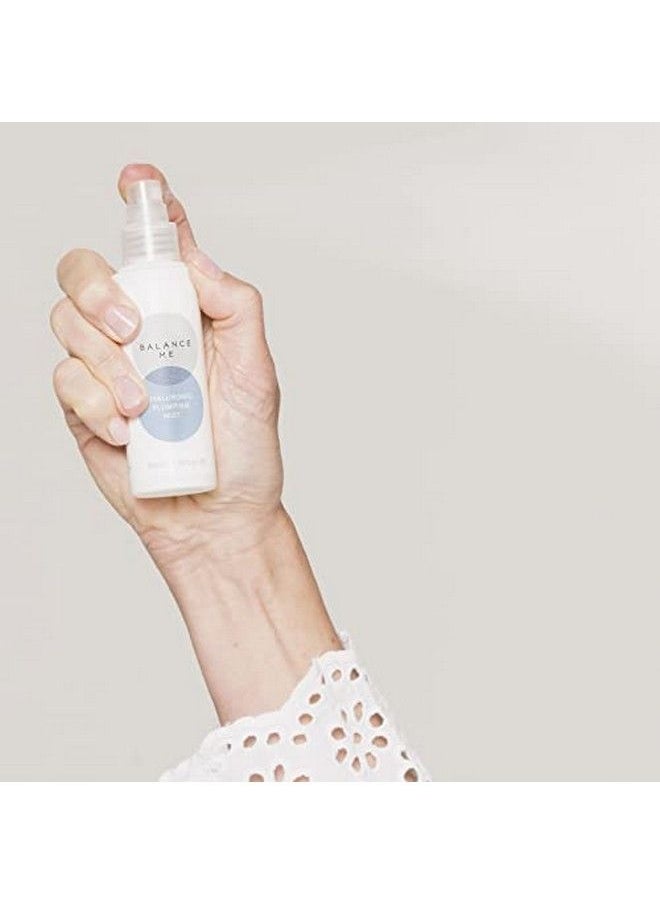Balance Me - Hyaluronic Plumping Mist Face Toner Hydrate & Plump Dry Lacklustre Skin Cool Hot Flushes Calming Effect For All Skin Types 100% Natural Vegan & Crueltyfree 45Ml - Image 1