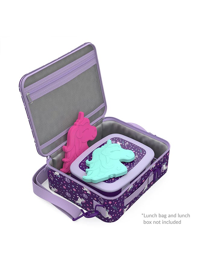 Bentgo Pack Of 4 Buddies Reusable Ice Pack - Unicorn - Image 4