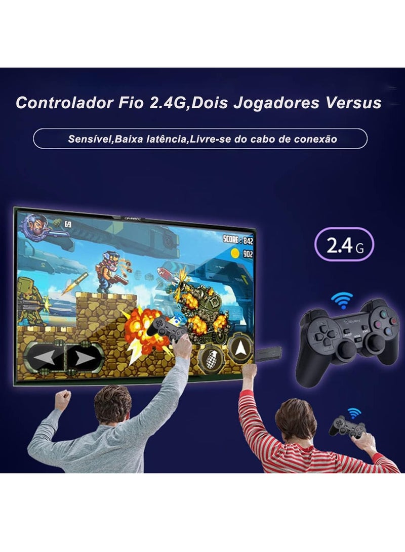 ELTRAZONE ELTERAZONE 4k smart video game tv stick,video game consoles,10,000 games 32/64gb retro classic gamin 2.4g wireless gamepads controller (64g,10000+ games) - Image 3