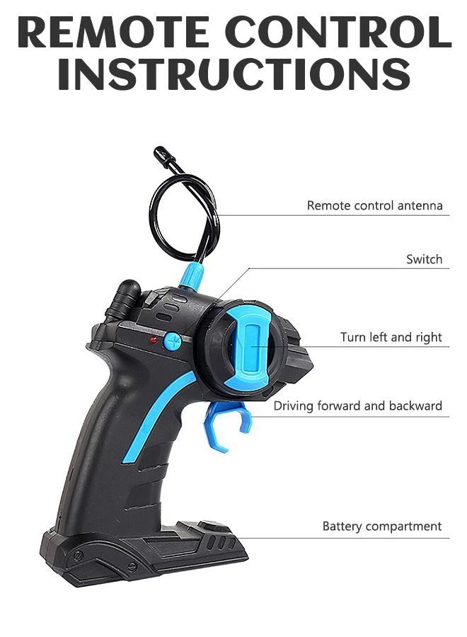 PYEBE All Terrains Electric Toy Offroad Hobby Rc Racing Car with Led Lights and Rechargeable Battery - Image 2