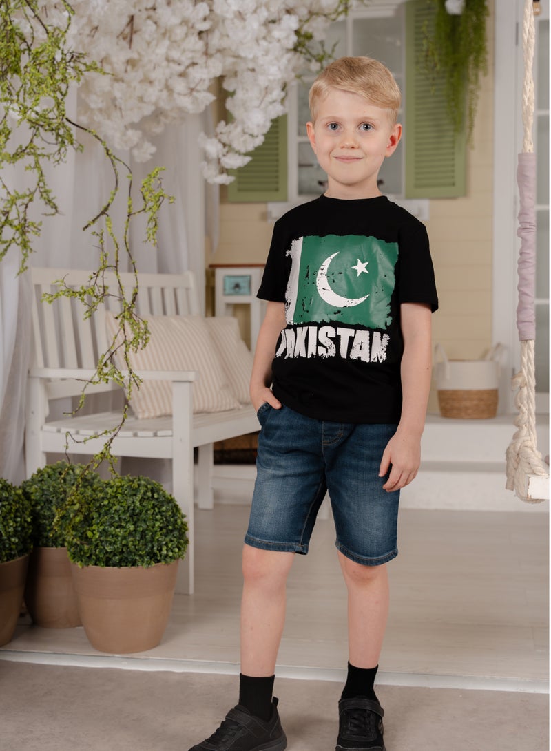 Daniel تي شيرت علم باكستان - ملابس وطنية - Image 2