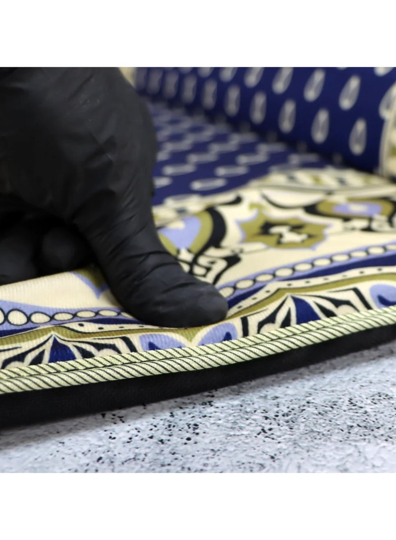 SUNDUS prayer rug SUNDUS Tasabih with a comfortable sponge lining and a backrest (yellow) - Image 2