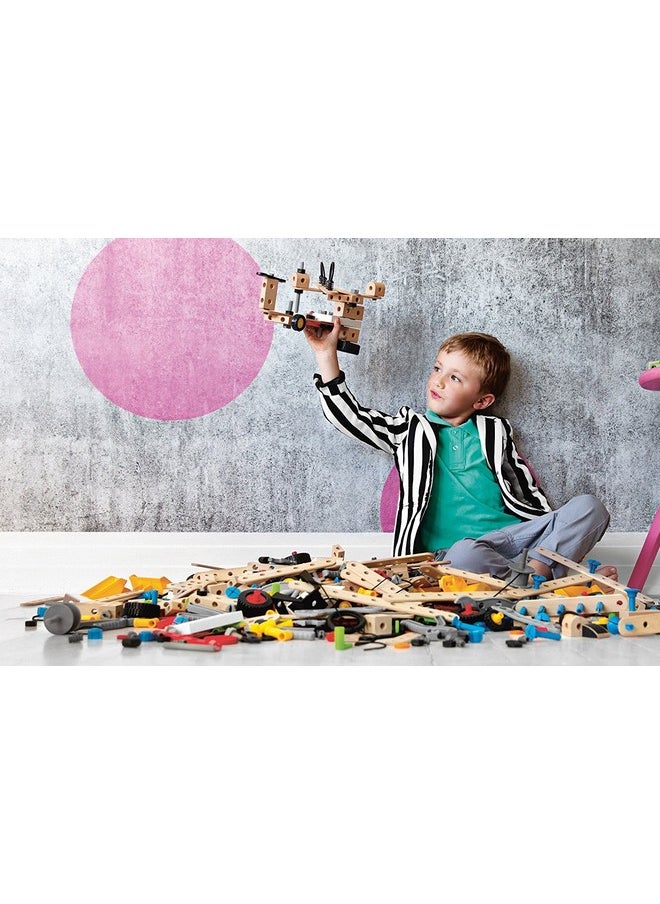 Brio BRIO Builder 34587 Construction Set - 136-Piece STEM Toy with Wood and Plastic for Kids | Enhances Creative Skills | Safety Tested | Age 3 and Up  - Image 2