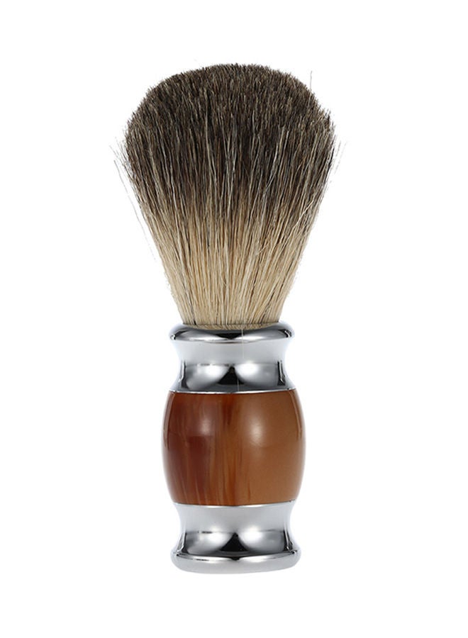 NIBEMINENT Shaving Razor Brush Wooden Handle Hair Multicolour - Image 1