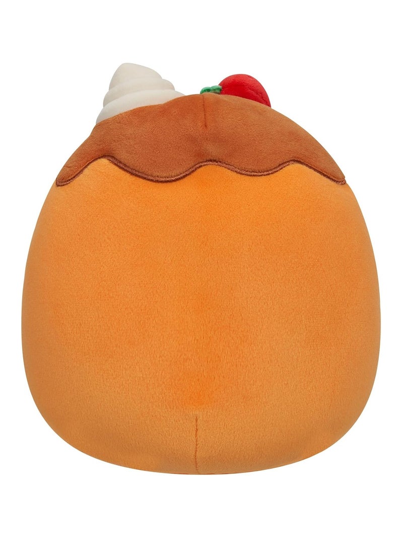 Squishmallows 7.5-Inch-Weaver The Waffle with Strawberries and Whipped Cream | For Kids Girls & Boys | Washable Squishy Stuff Toy | Multicolour | All Age - Image 5