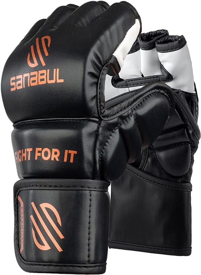 Sanabul  Essential Mma Gloves For Men And Women | Professional Fight Gloves For Sparring, Grappling, And Bag Training | Trusted By Pro Fighters (Metallic Copper, Small/Medium) - Image 1