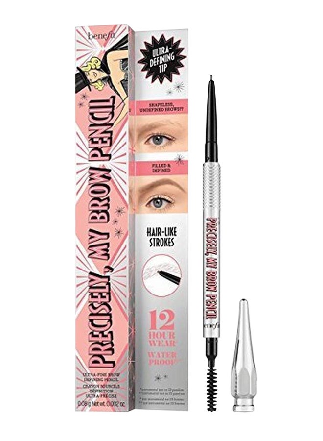 Benefit Cosmetics Precisely, My Brow Eyebrow Pencil 02 Light Black - Image 3