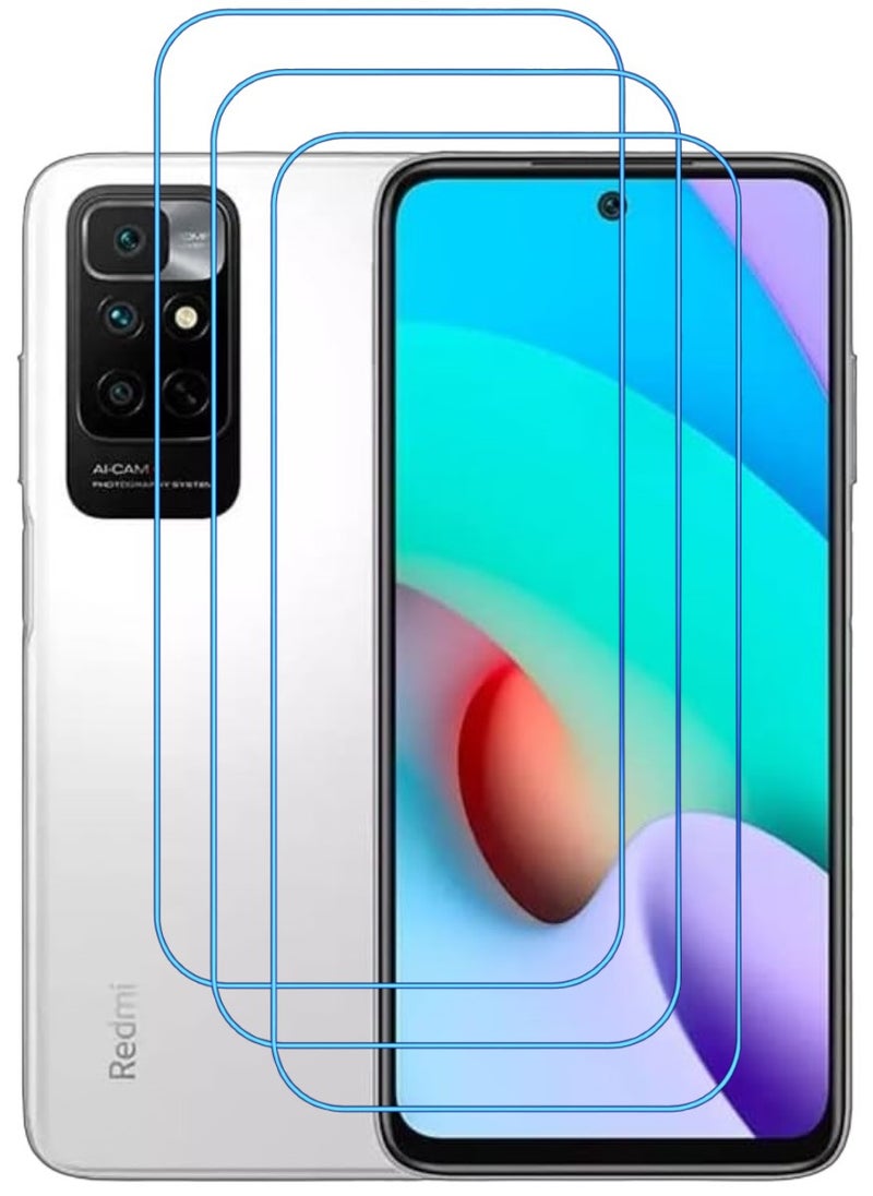 ACLIX 3 Pieces Antistatic ESD Dustproof Premium Quality High Definition Clear Tempered Glass Screen Protector Designed For Xiaomi Redmi Note 11 4G - Image 1