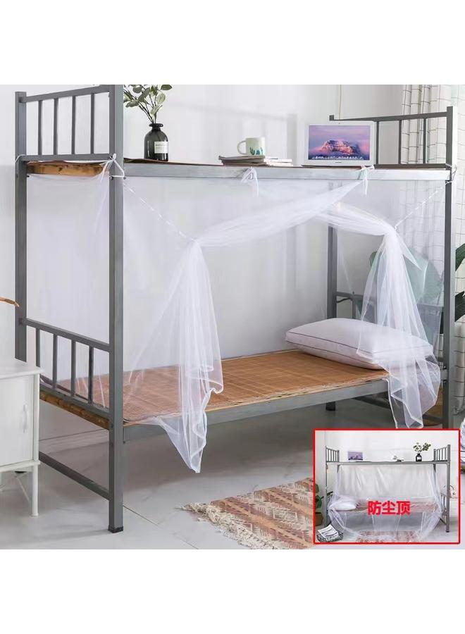 Bluejw M3AO New Encrypted Student Dormitory Mosquito Net Single 0.9m Upper And Lower Bunk 1.2 Bed Household High And Low Double 1.5 M - Image 1