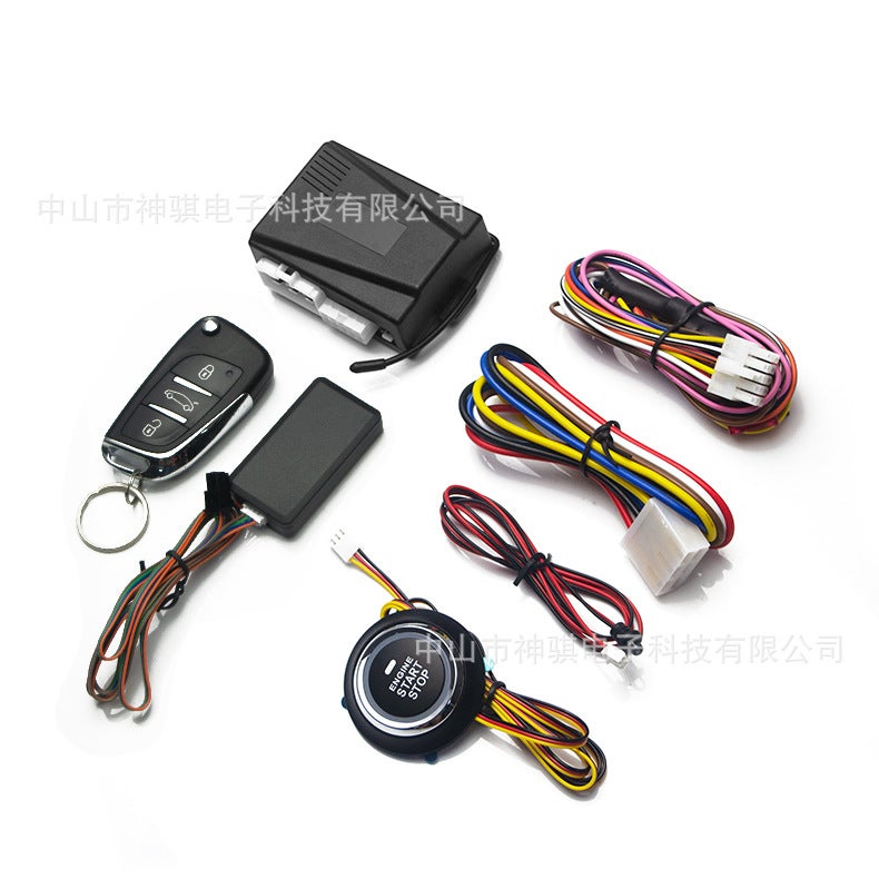 12V Car Modification One-Button Start Mobile Phone Bluetooth App Remote Control Car Remote Start One-Way Anti-Theft Alarm - Image 4