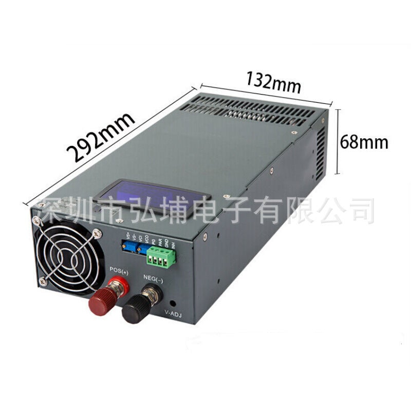 مزود طاقة تحويل رقمي 1500W12V عرض عالي الطاقة 13.5V24V36V72V110V لمعدات الصناعة مزود طاقة DC - Image 4